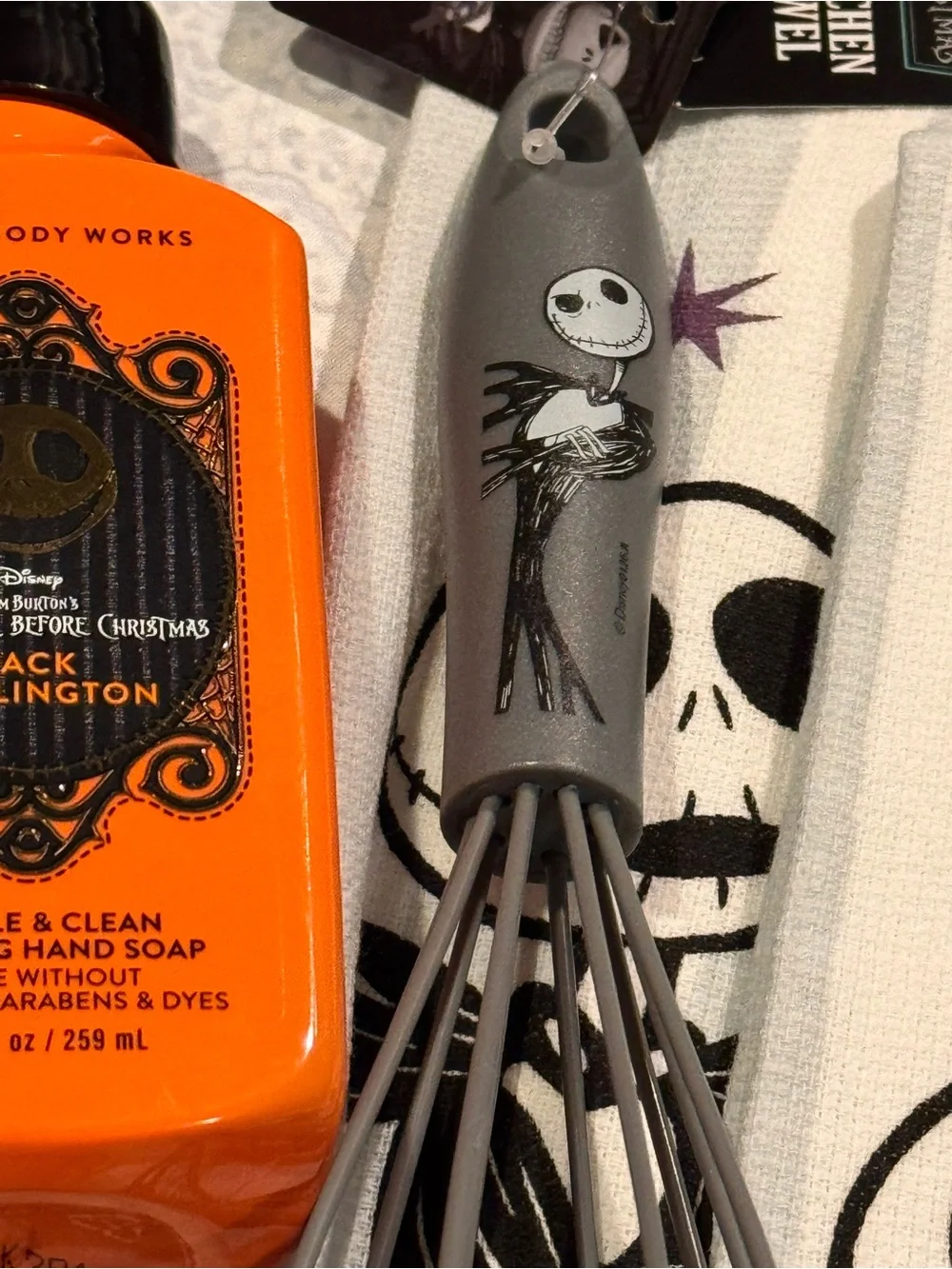 The Nightmare Before Christmas Jack & Sally Kitchen Collection